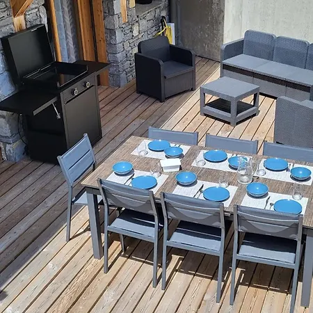 L'estive En Vanoise, Confort 6-10 Pers, Coeur De Station, Terrasse Panoramique * La Plagne