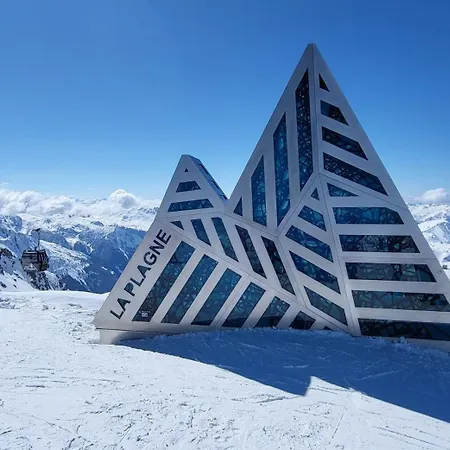 Apartamento L'estive En Vanoise, Confort 6-10 Pers, Coeur De Station, Terrasse Panoramique