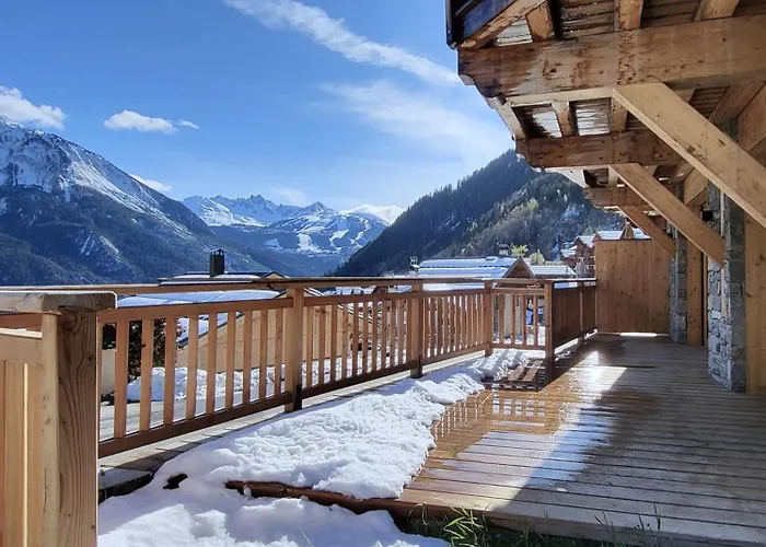 L'estive En Vanoise, 6-10 Pers, Terrasses, Vue Panoramique, Prestations Premium