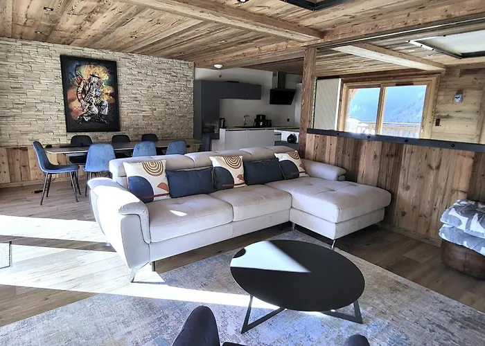 公寓 L'Estive En Vanoise, Gite Tout Confort 6-10 Pers, Coeur De Station, Terrasse Panoramique 拉普拉涅