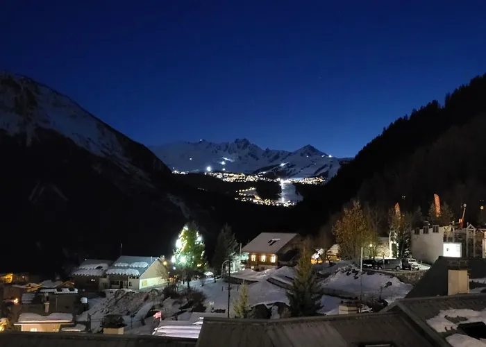 L'Estive En Vanoise, Gite Tout Confort 6-10 Pers, Coeur De Station, Terrasse Panoramique 公寓 *