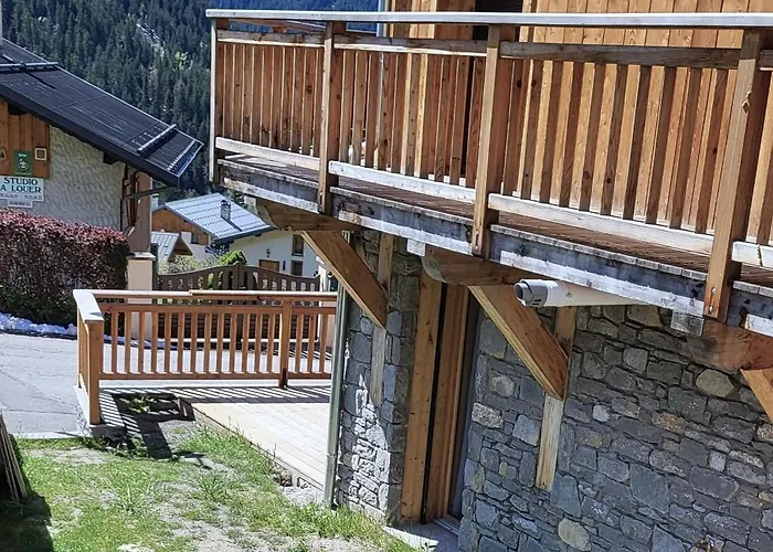 公寓 L'Estive En Vanoise, Gite Tout Confort 6-10 Pers, Coeur De Station, Terrasse Panoramique 拉普拉涅