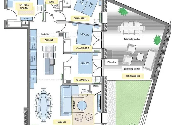 L'Estive En Vanoise, Gite Tout Confort 6-10 Pers, Coeur De Station, Terrasse Panoramique 公寓 *